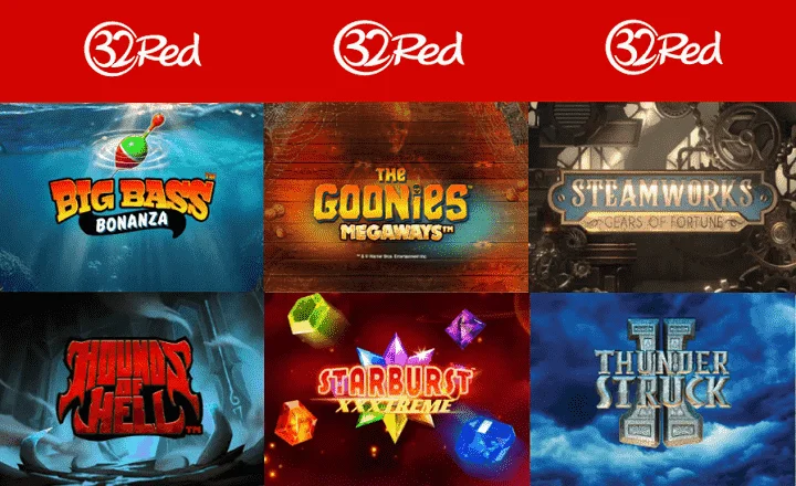32Red Casino Game Library